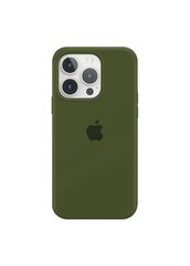 Чохол силіконовий soft-touch ARM Silicone Case для iPhone 13 Pro зелений Army Green фото