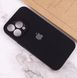 Чехол Silicone Case Full Camera Protective (AA) для Apple iPhone 13 Pro (Черный / Black)