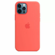 Чехол Silicone Case with Magsafe для iPhone 12/12 Pro Pink Citrus AAA