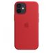 Чехол Apple Silicone case with MagSafe для iPhone 12 mini Red AAA