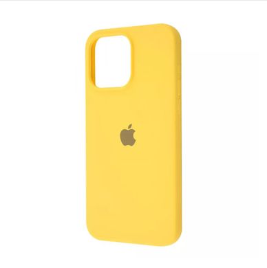 Чохол Silicone Case Full Protective AA для Apple iPhone 15 Pro Max Yellow фото