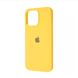 Чехол Silicone Case Full Protective AA для Apple iPhone 15 Pro Max Yellow