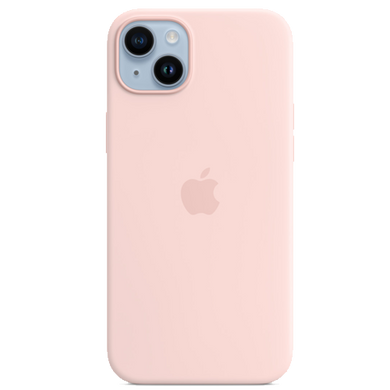 Чохол Silicone case with MagSafe для iPhone 14 Plus Chalk Pink фото