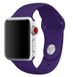 Ремінець Sport Band для Apple Watch 42 / 44mm силіконовий фіолетовий спортивний ARM Series 6 5 4 3 2 1 Ultraviolet фото