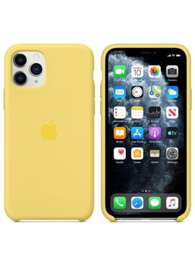 Чохол силіконовий soft-touch RCI Silicone case для iPhone 11 Pro жовтий Yellow фото