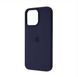 Чехол Silicone Case Full Protective AA для Apple iPhone 15 Pro Max Midnight Blue