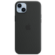 Чехол Silicone case with MagSafe для iPhone 14 Plus Midnight