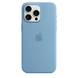Чохол Silicone case with MagSafe для iPhone 15 Pro Max Winter Blue AAA