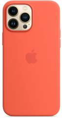 Чохол Silicone Case with Magsafe для iPhone 13 Pro Max Nectarine AAA фото