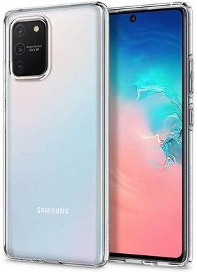 Чохол силіконовий Spigen Original Liquid Crystal для Samsung Galaxy S10 Lite прозорий Crystal Clear фото