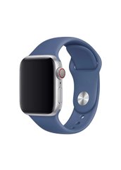 Ремешок Sport Band для Apple Watch 38/40mm силиконовый синий спортивный ARM Series 6 5 4 3 2 1size(s) Alaskan Blue фото