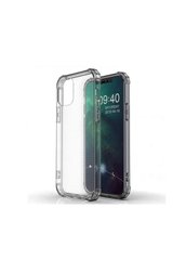 Чехол силиконовый ARM противоударный для iPhone 12 Pro Max прозрачный серый Clear Gray фото