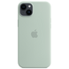 Чехол Silicone case with MagSafe для iPhone 14 Plus Succulent