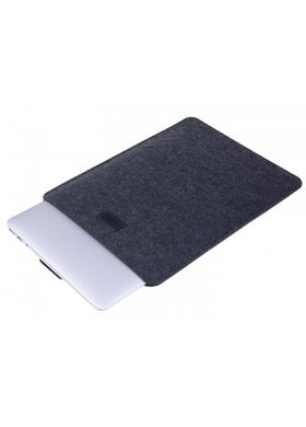 Сумка-чехол фетровый для Macbook 13.3 black фото