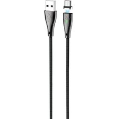 Кабель Micro-USB to USB Hoco U75 1,2 метра чорний Black фото