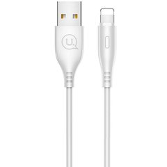 Кабель Lightning to USB Usams US-SJ266 U18 1 метр білий White фото