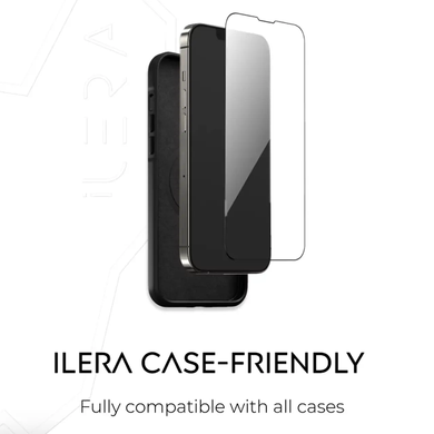 Захисне скло iLera Deluxe Frosted Glass for iPhone 15 Pro фото