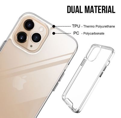 Чехол Space Transparent Case для iPhone 15 Pro прозорий Clear фото