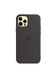 Чохол силіконовий soft-touch Apple Silicone case with Mag Safe для iPhone 12 Pro Max чорний Black