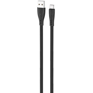 Кабель USB to USB Type-C Hoco X42 1 метр чорний Black фото