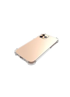 Чехол силиконовый ARM противоударный для iPhone 12/12 Pro прозрачный Clear фото