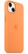 Чехол Silicone Case with Magsafe для iPhone 13 Marigold AAA