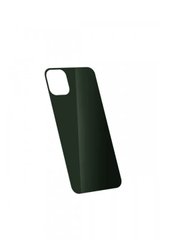 Скло захисне на задню панель кольорове глянсове для iPhone 11 Pro Max Dark Green фото