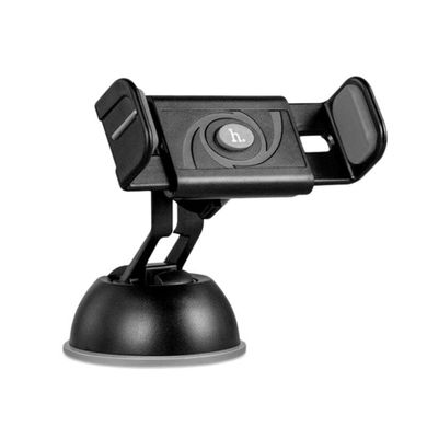Автомобільний тримач для телефону Hoco CPH17 чорний Black / Grey фото