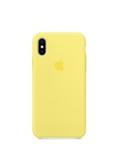 Чохол силіконовий soft-touch RCI Silicone case для iPhone Xr жовтий Lemonade фото