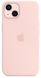 Чехол Silicone Case with Magsafe для iPhone 13 Chalk Pink AAA