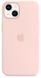 Чехол Silicone Case with Magsafe для iPhone 13 Chalk Pink AAA