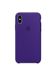 Чехол силиконовый soft-touch ARM Silicone case для iPhone Xs Max фиолетовый Ultra Violet