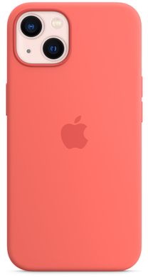 Чохол Silicone Case with Magsafe для iPhone 13 Pink Pomelo AAA фото