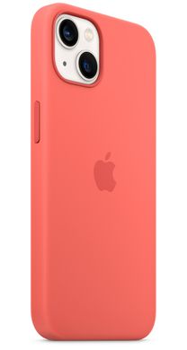 Чохол Silicone Case with Magsafe для iPhone 13 Pink Pomelo AAA фото