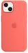 Чехол силиконовый soft-touch Apple Silicone case для iPhone 13 розовый Pink Pomelo