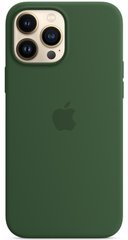 Чохол Silicone Case with Magsafe для iPhone 13 Pro Clover Green AAA фото