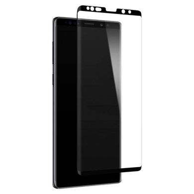 Захисне Скло Spigen Curved HD "для Samsung Galaxy Note 9 3D із закругленими краями чорна рамка Black фото