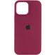 Чехол Silicone Case Full Protective AA для Apple iPhone 15 Pro Max Maroon