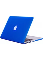 Пластиковый чехол для MacBook New Pro 13 (2016-2018) синий ARM защитный Blue фото