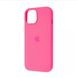 Чехол Silicone Case Full Protective AA для Apple iPhone 15 Bright Pink