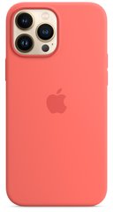 Чохол Silicone Case with Magsafe для iPhone 13 Pro Pink Pomelo AAA фото