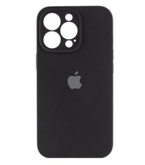 Чохол Silicone Case Full Camera Protective (AA) для Apple iPhone 15 Pro Max (Чорний / Black) фото