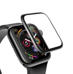 Захисне скло iLera Apple Watch 7 PolyGlass 2.5D 41 mm, Black фото