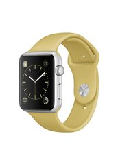Ремінець Sport Band для Apple Watch 38 / 40mm силіконовий золотий спортивний size (s) ARM Series 6 5 4 3 2 1 Golden фото
