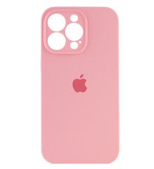 Чохол Silicone Case Full Camera Protective (AA) для Apple iPhone 15 Pro Max (Рожевий / Light pink) фото