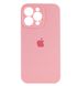 Чохол Silicone Case Full Camera Protective (AA) для Apple iPhone 15 Pro Max (Рожевий / Light pink)