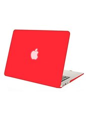 Пластиковый чехол для MacBook Air 13 (2008-2017) красный ARM защитный Clear Red фото