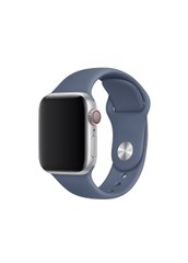 Ремешок Sport Band для Apple Watch 38/40mm силиконовый синий спортивный ARM Series 6 5 4 3 2 1 Alaskan Blue фото
