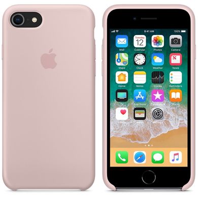 Чохол силіконовий soft-touch ARM Silicone Case для iPhone 7/8 / SE (2020) рожевий Pink Sand фото