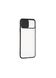 Чохол пластиковий Gelius Slide Camera для iPhone 12 Pro Max прозорий матовий Clear Matte Black